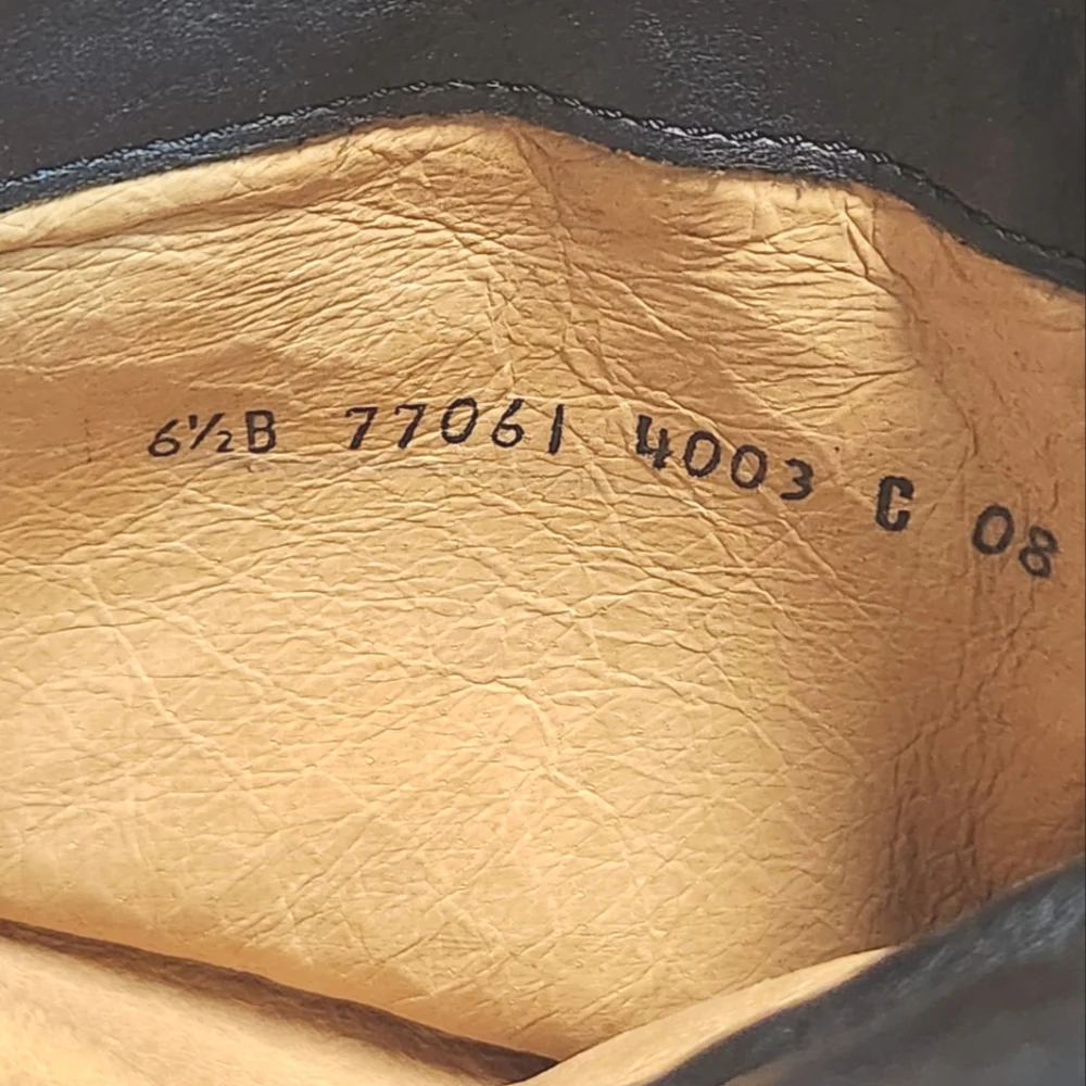 Frye Paige Black Tall Riding Boots Style 77061 Size 6 1/2